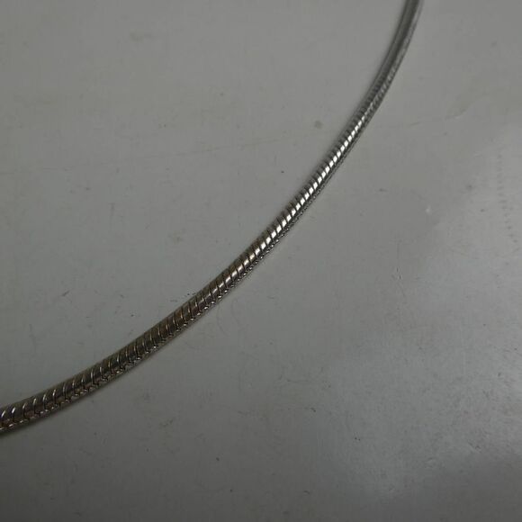 Long Modern Nested Black Oval Pendant Open Round Chain Necklace Enamel 36" - Picture 3 of 8